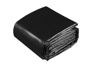 Heavy-Duty Black Pond Liner - Three Sizes Available