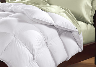 Royal Comfort 500GSM Goose Feather & Down Quilt - Five Sizes Available