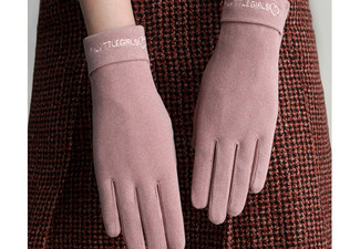 Korean Warm Winter Ladies Gloves - Two Options Available