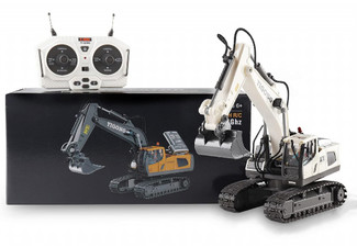 11-Channel Remote Control Excavator Toy