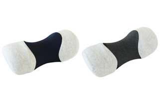 Small Neck Memory Foam Roll Pillow - Available in Two Colours