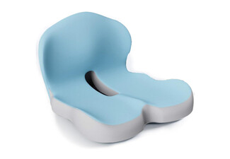 Ergonomic L-Shaped Memory Foam Seat Cushion - Available in Four Colours