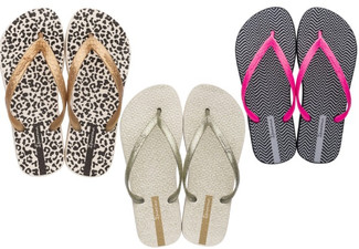 Ipanema Women's Sandal Range - Three Colours & Four Sizes Available