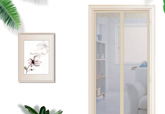Anti-Mosquito Screen Mesh Curtain - Available in Two Colours & Two Sizes