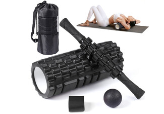Five-in-One Massage Foam Roller Set - Available in Two Colours