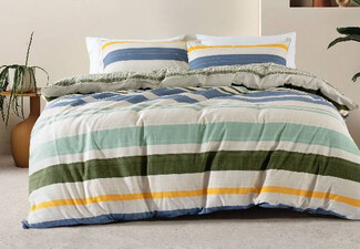 Tate Duvet Cover Set - Available in Two Sizes