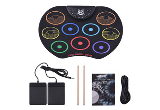 Electronic Roll-Up Drum Set