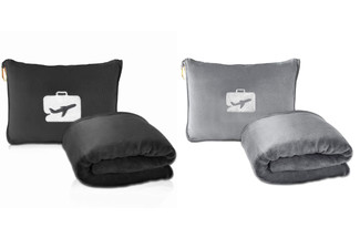Travel Blanket with Soft Storage Bag - Available in Five Colours