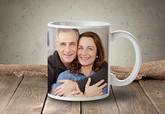 Personalised Photo Mug - Option for a Magic Wow Mug