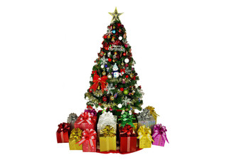 1.5m Christmas Tree with 118-Piece Ornaments