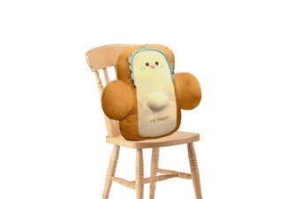 Toast-Bread Cushion - Two Designs Available