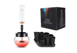 Electric Makeup Brush Cleaner Set - Two Colours Available & Option for Two-Pack