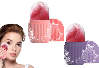 Reusable Facial Ice Cube Roller - Available in Four Colours & Option for Two-Pack