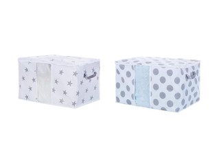 Bedding Storage Bags Two-Pack - Two Styles Available - Option for Four-Pack