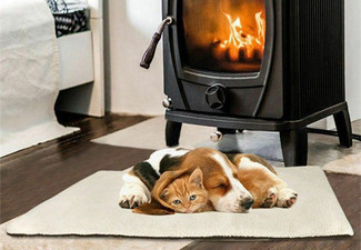 Self-Warming Thermal Pet Bed - Option for Two-Pack & Two Sizes Available