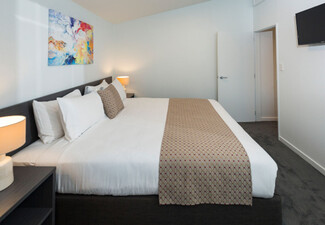 One-Night Christchurch Stay for Two People in a One-Bedroom Apartment with Late Check-Out