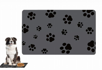 Pet Feeding Absorbent Placemat - Available in Two Styles & Two Sizes