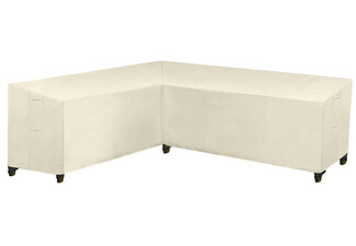 Outdoor L-Shaped Sectional Couch Cover - Available in Four Sizes