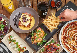 $40 Food Dining Voucher for Two or More People for Brunch or Lunch