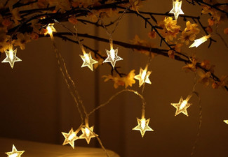 Christmas 3M LED Star String Light