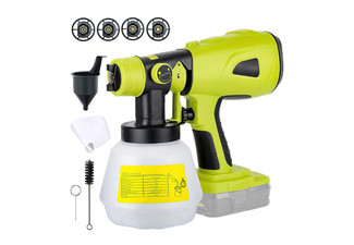 Paint Gun Sprayer Compatible with Ryobi 18V Battery