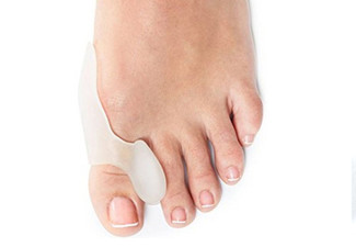 Two-Pack Silicone Bunion Toe Correctors - Option for Four-Pack