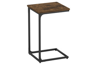 Levede C-Shaped End Table