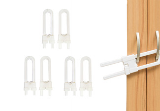 Six-Piece Cabinet Child Safety Lock Set - Option for Two Sets