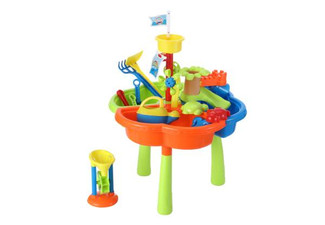 Three-in-One Water Play Table Sandpit Toy Set