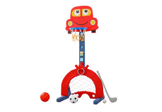 Kidbot Five-in-One Kids Basketball Hoop Stand Playset