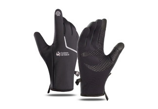 Outdoor Winter Water-Resistant & Windproof Sports Gloves - Three Sizes Available