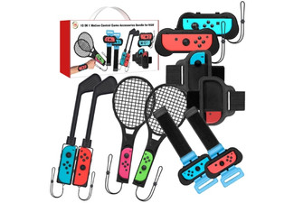 10-in-1 Switch Sports Accessory Bundle