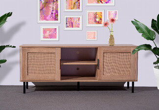 Timid Oak 1.4m TV Entertainment Unit