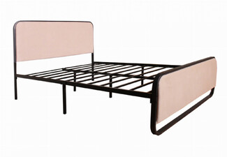 Haisla Upholstered Velvet Queen Bed Frame