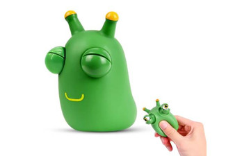 Two-Pack Popping Out Eyes Caterpillar Toy