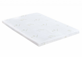 DreamZ 5cm Cool Gel Memory Foam Mattress Topper - Available in Four Sizes & Option for 8cm