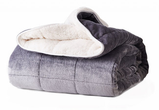 DreamZ Grey Weighted Blanket - Five Sizes Available