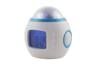 One-Pack Star Projection Alarm Clock - Option for Two-Pack