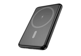 Titan MagCharge Fast 5000mAh Wireless Black Powerbank