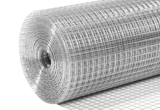 Galvanised 20m Welded Wire Mesh Fence Roll