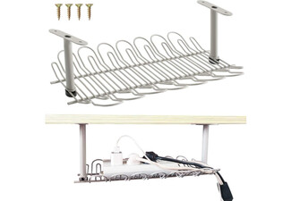 Under Desk Cable Management Organiser Tray