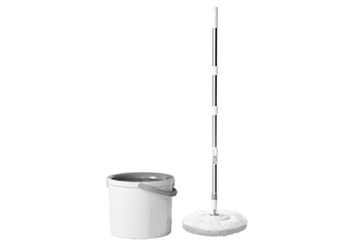 360-Degree Rotating Spin Mop & Bucket Set with Telescopic Handle