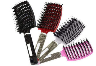 Detangling Bristle Hair Brush - Five Colours Available