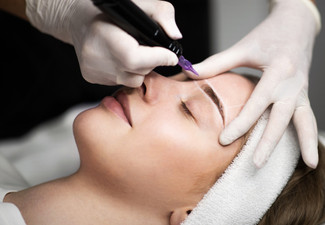 Powder Brows - Cosmetic Tattoo Procedure For One Person