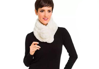 Soft Fluffy Faux-Fur Warm Scarf - Five Colours Available - Option for Two-Pack