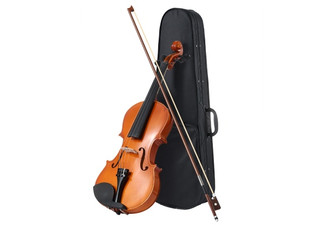 Acoustic Melodic Violin Kit With Case - Four Sizes Available