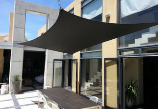 Sun Shade Sail - Available in Two Colours & Two Sizes