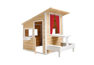 Outdoor Kids Wooden Cubby House