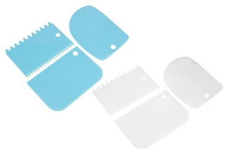 Cake Icing Scraper Set - Two Colours Available