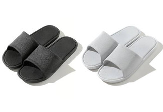 Bathroom Non-Slip Slippers - Available in Two Colours & Five Sizes